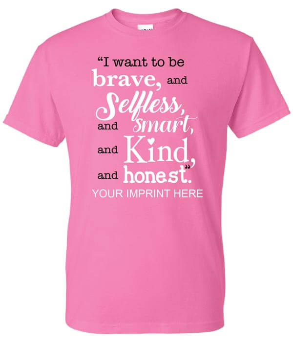 Kindness Shirt: I Want to...-Customizable 2