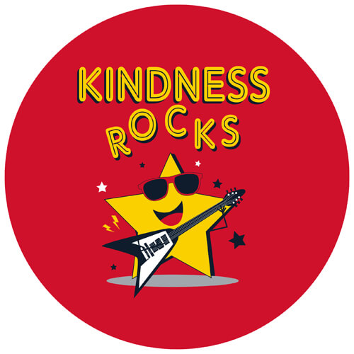 Kindness Stickers - Kindness Rocks - Rolls of 100 1