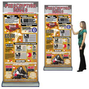 Prescription Drug Prevention Retractable Banner 2
