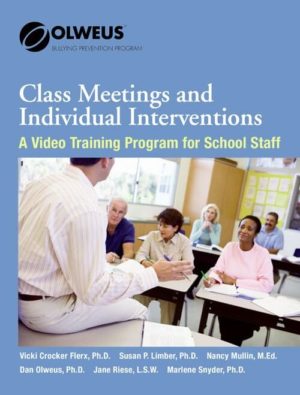Olweus Class Meetings and Individual Intervention - Grades K-8 - DVD 39