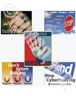 Stop Bullying Now - Set of 5 Posters - Laminated 17