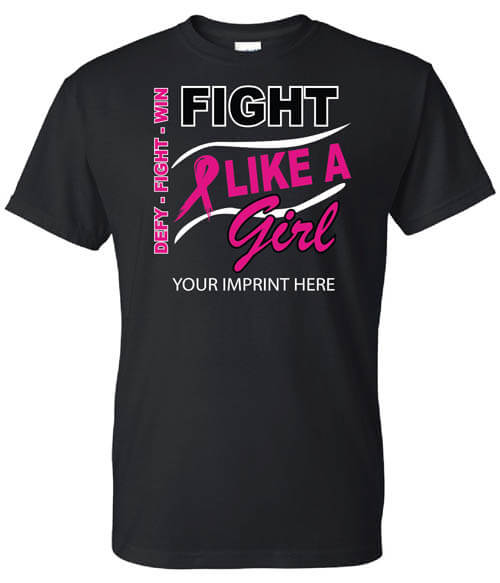 Fight Like A Girl Cancer Awareness Shirt