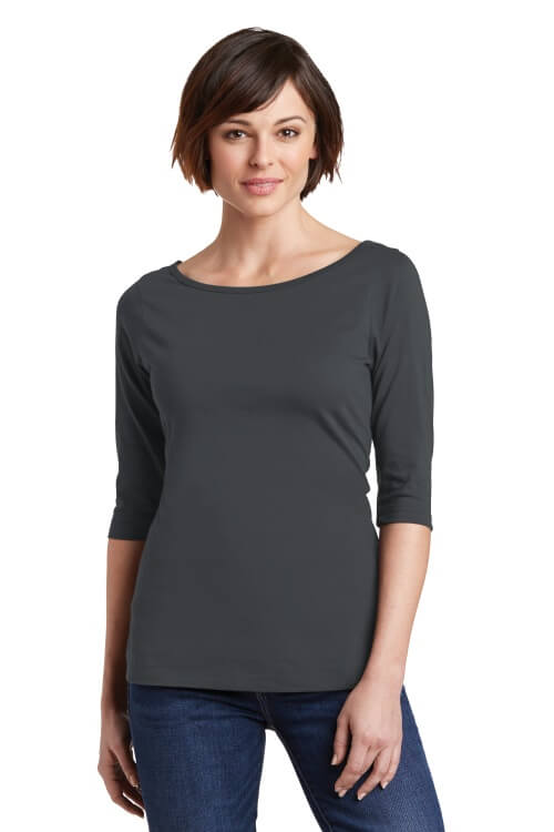 District Women's Perfect Weight® 3/4-Sleeve Tee 2