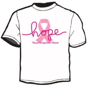 Shirt Template: Hope Pink Ribbon 8