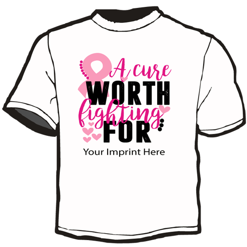 Shirt Template: A Cure Worth Fighting For 2