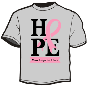 Shirt Template: Hope Ribbon #2 4