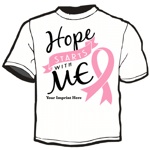 Cancer Awareness Shirt: Hope Starts With Me 3