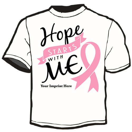 Cancer Awareness Shirt: Hope Starts With Me 1