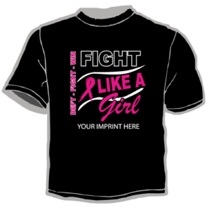 Shirt Template: Fight Like A Girl 6