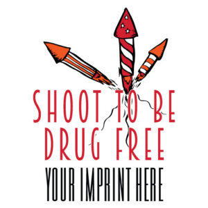 Drug Prevention Banner (Customizable): Shoot to Be…