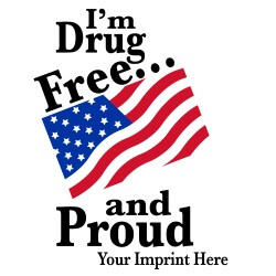Drug Prevention Banner (Customizable): I'm Drug Free... 5