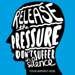 Suicide Prevention Banner (Customizable): Release the Pressure 11