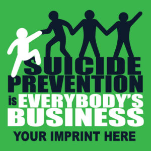 Suicide Prevention Banner (Customizable): Suicide Prevention Is