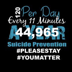 Suicide Prevention Banner (Customizable): 120 Per Day 1