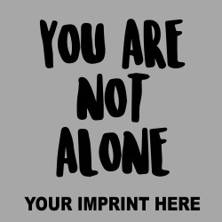 Predesigned Banner (Customizable): You Are Not Alone 4