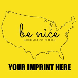 Kindness Banner (Customizable): Be Nice 2