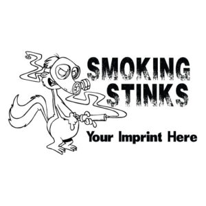 Tobacco Prevention Banner (Customizable): Smoking Stinks…