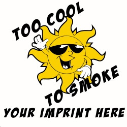 Predesigned Banner (Customizable): Too Cool To Smoke... 2
