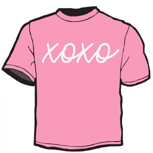Shirt Template: XOXO 1