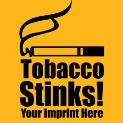 Predesigned Banner (Customizable): Tobacco Stinks! 7