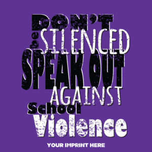 Bullying Prevention Banner (Customizable): Don’t be Silenced…