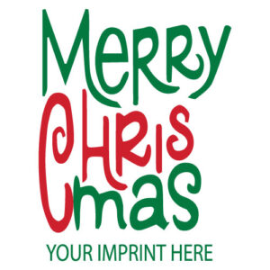 Holiday and Seasonal Banner (Customizable): Merry Christmas (Your Imprint Here)