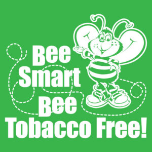 Tobacco Prevention Banner (Customizable): Bee Smart Bee Tobacco Free