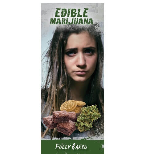 Edible Marijuana: Fully Baked Pamphlets-Set of 100 1
