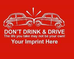 Alcohol Prevention Banner (Customizable): Don't Drink and Drive 21