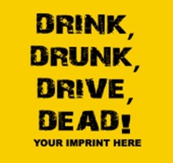 Predesigned Banner (Customizable): Drink, Drunk, Drive, Dead 23