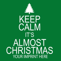 Predesigned Banner (Customizable): Keep Calm It's Almost Christmas 2
