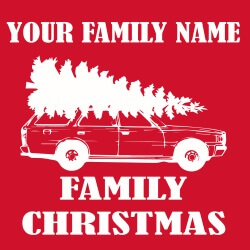 Predesigned Banner (Customizable): (Your Family Name Here) Family Christmas 3