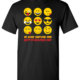 No mixed emotions here happy to be alcohol free shirt