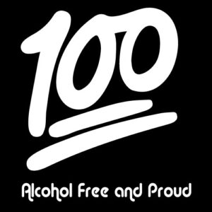 Alcohol Prevention Banner (Customizable): Alcohol Free and Proud