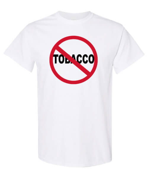 No Tobacco Tobacco Prevention Shirt