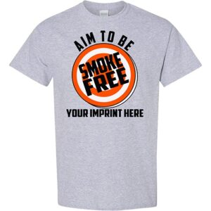 Tobacco Prevention Shirt: Aim to be Smoke Free