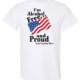 I'm alcohol free and proud. Alcohol prevention shirt