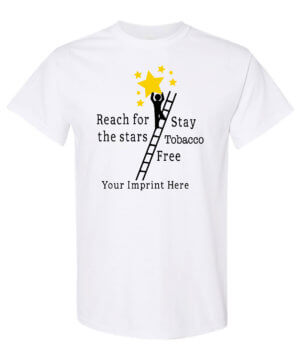 Reach For The Stars Stay Tobacco Free Tobacco Prevention Shirt