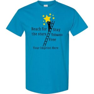 Tobacco Prevention Shirt: Reach For The Stars, Stay Tobacco Free