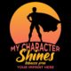 Tobacco Prevention Banner: My Character Shines - Customizable