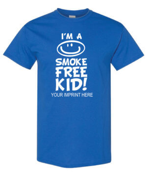 I'm A Smoke Free Kid Tobacco Prevention Shirt