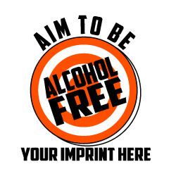 Predesigned Banner (Customizable): Aim To Be Alcohol Free 11