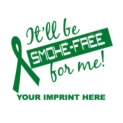Tobacco Prevention Banner (Customizable): It'll Be Smoke Free For Me 50