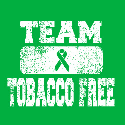 Tobacco Prevention Banner (Customizable): Team Tobacco Free 1