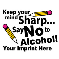 Alcohol Prevention Banner (Customizable): Keep Your Mind Sharp, Say No To Alcohol 3