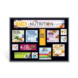March is Nutrition Month Bulletin Board Kit 4