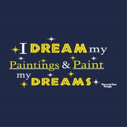 Predesigned Banner (Customizable): I Dream My Paintings 7