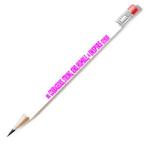 Be Courageous, Strong, Kind Pencil - Sold in Sets of 144 14