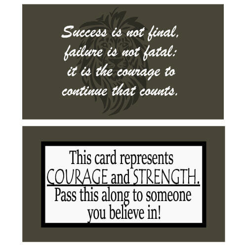 Courage And Strength Card 3