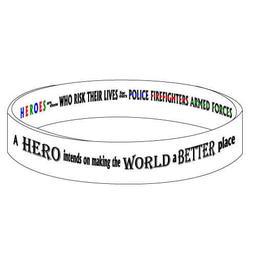 Heroes Are Those Who Risk Bracelet 3